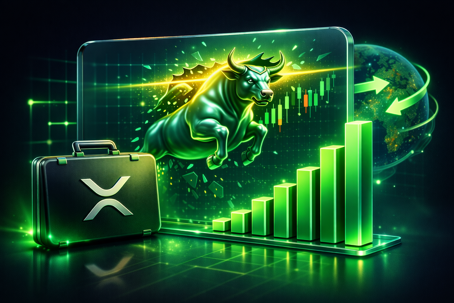 چشم&zwnj;انداز صعودی XRP - شکست سطح مقاومت و هدف قیمتی ریپل