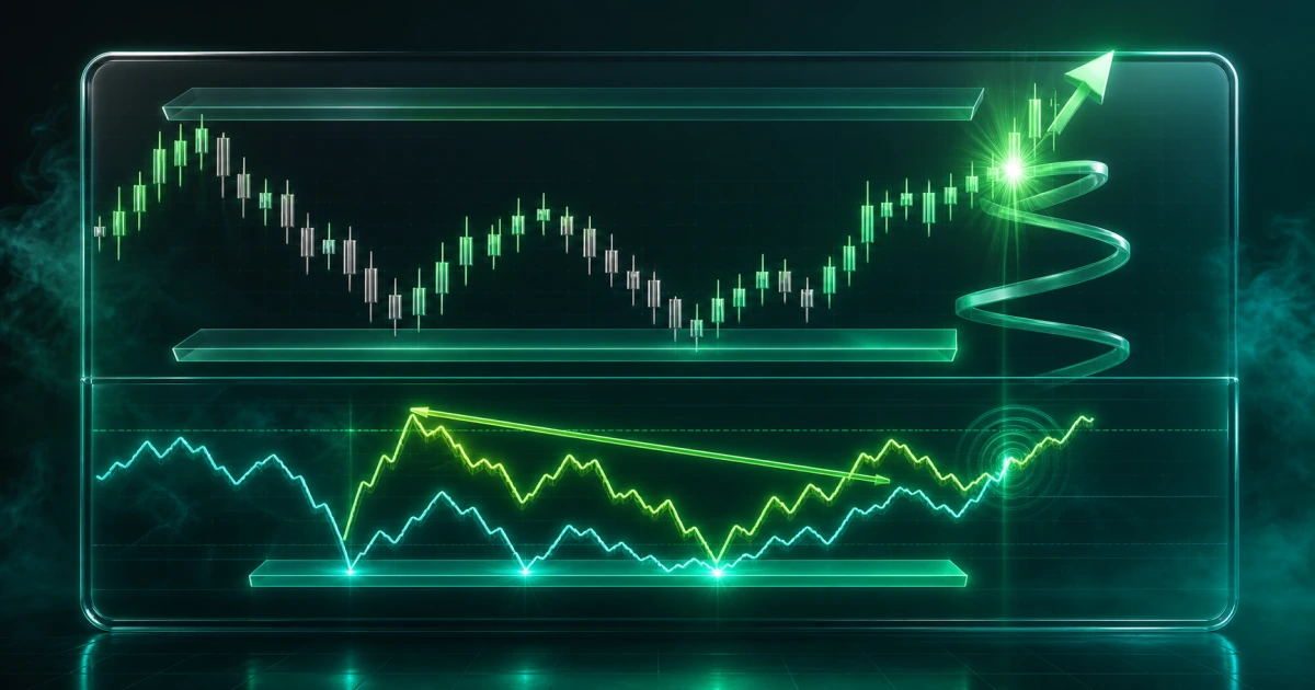 واگرایی مخفی RSI در ارز دیجیتال