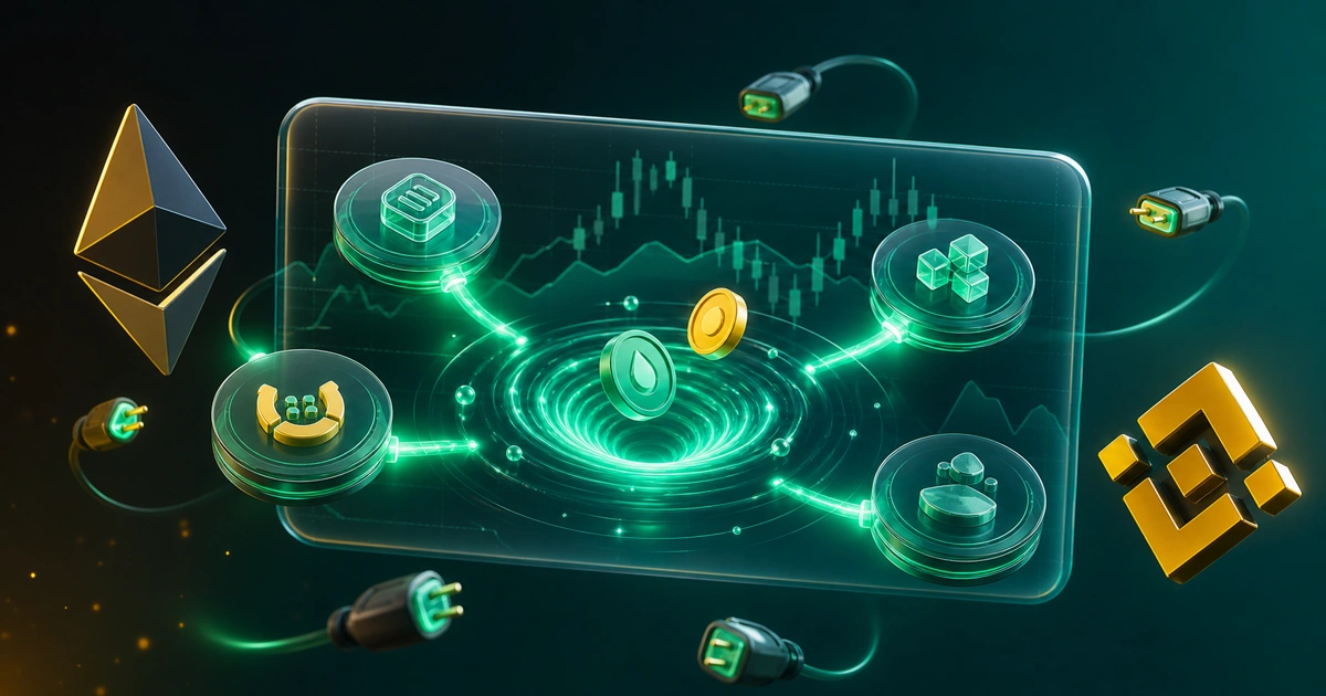 اتصال Trust Wallet به دیفای